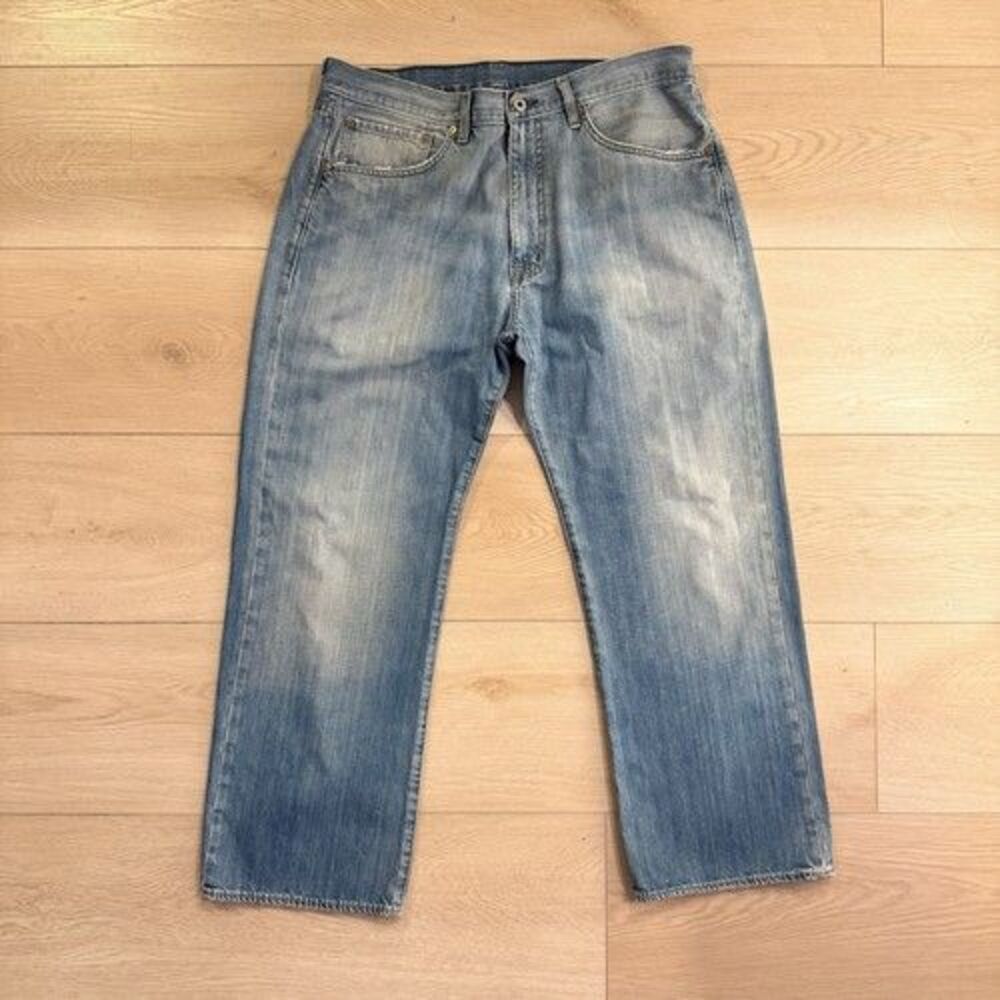 Ralph Lauren Men’s Original Fit Straight Leg Light Wash Denim Jeans 5-Pocket